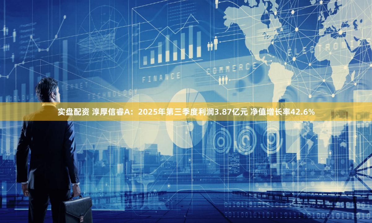 实盘配资 淳厚信睿A：2025年第三季度利润3.87亿元 净值增长率42.6%
