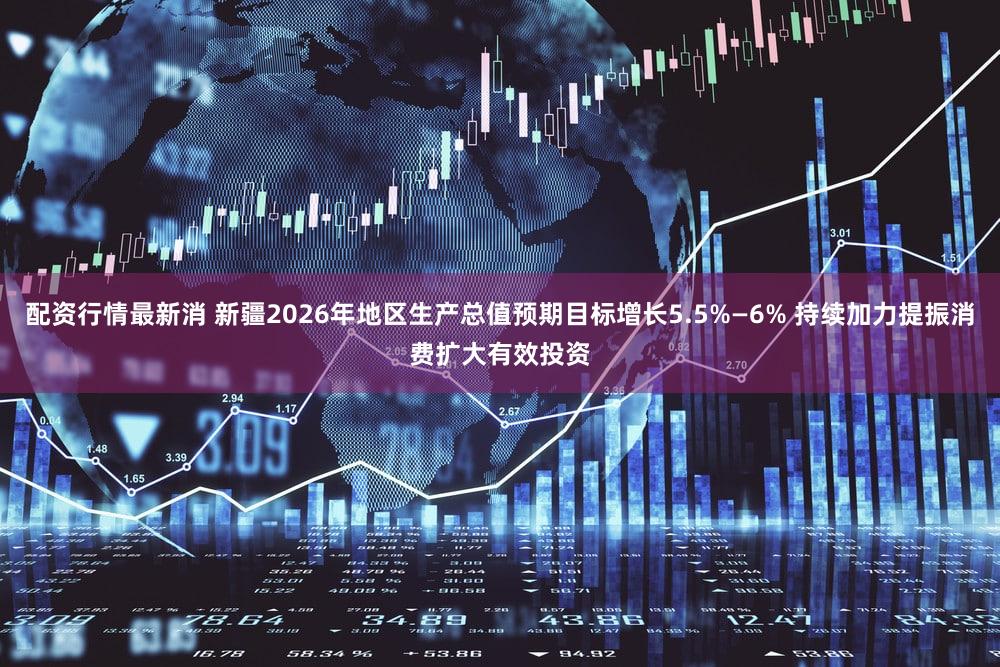 配资行情最新消 新疆2026年地区生产总值预期目标增长5.5%—6% 持续加力提振消费扩大有效投资