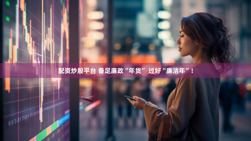 配资炒股平台 备足廉政“年货” 过好“廉洁年”！