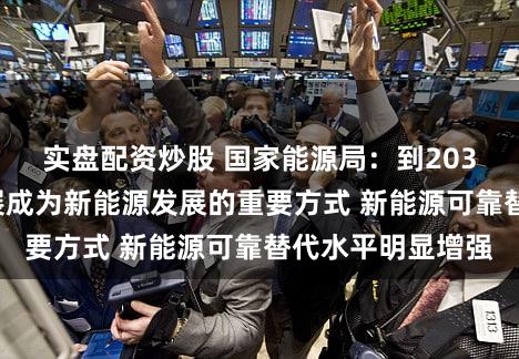 实盘配资炒股 国家能源局：到2030年集成融合发展成为新能源发展的重要方式 新能源可靠替代水平明显增强