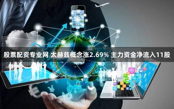 股票配资专业网 太赫兹概念涨2.69% 主力资金净流入11股