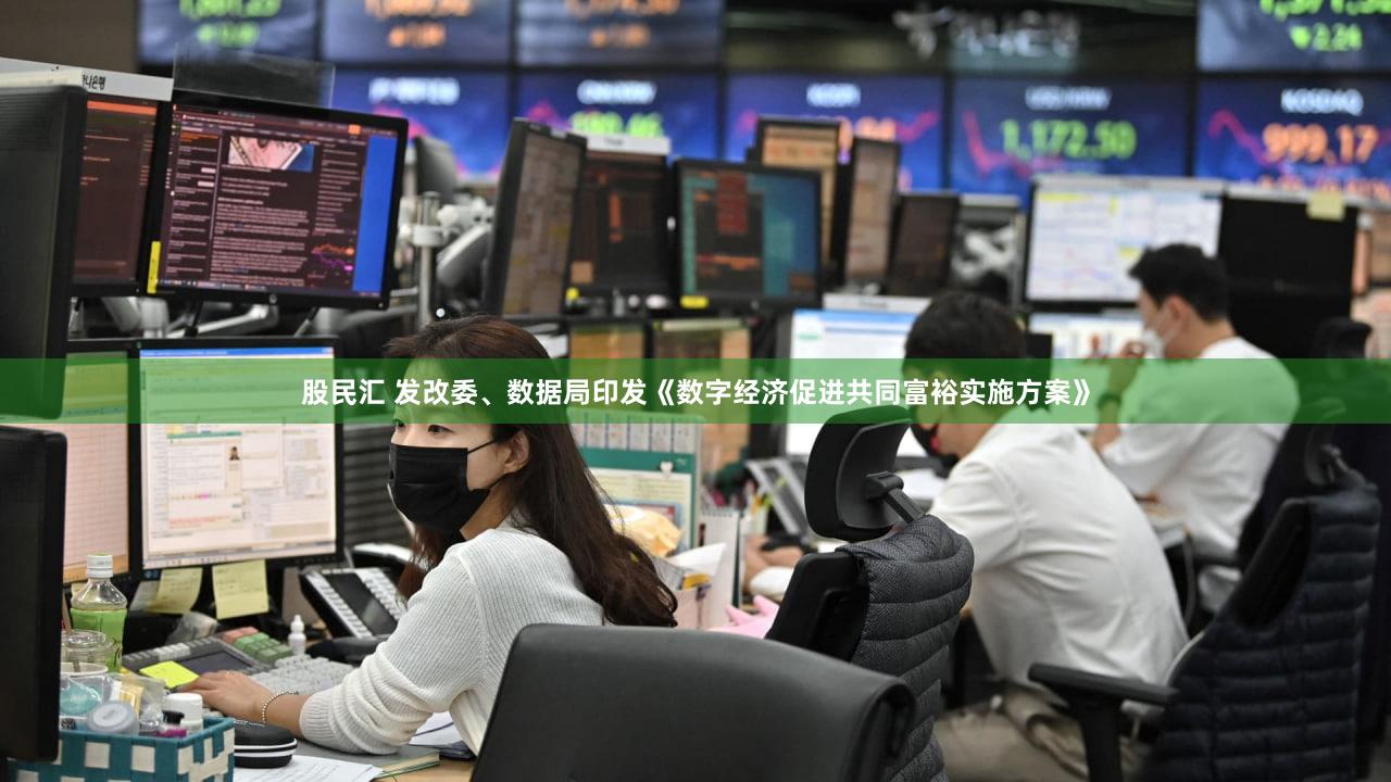 股民汇 发改委、数据局印发《数字经济促进共同富裕实施方案》