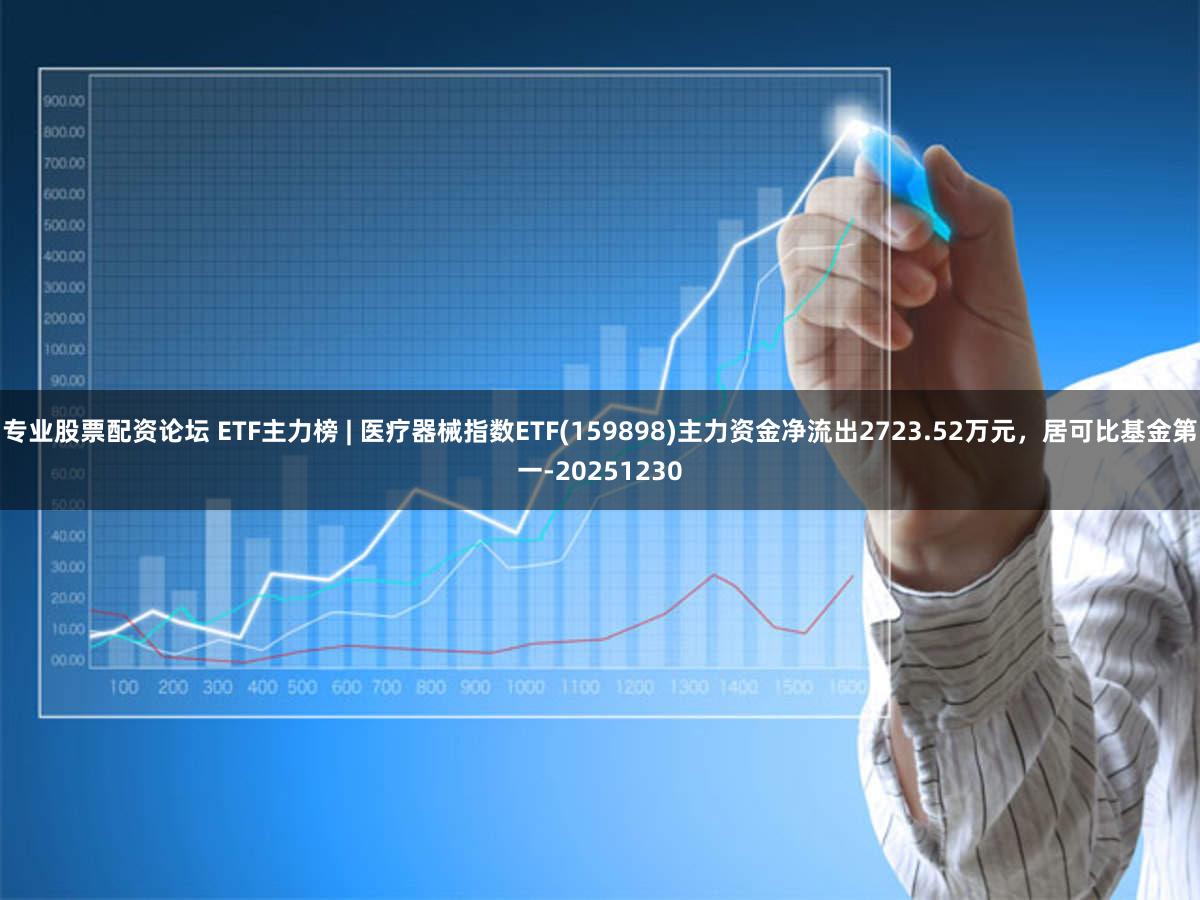 专业股票配资论坛 ETF主力榜 | 医疗器械指数ETF(159898)主力资金净流出2723.52万元，居可比基金第一-20251230